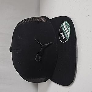 Brand new black Puma snapback hat